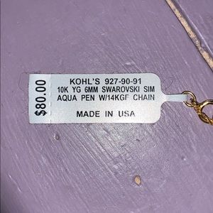 NWT Swarovski necklace